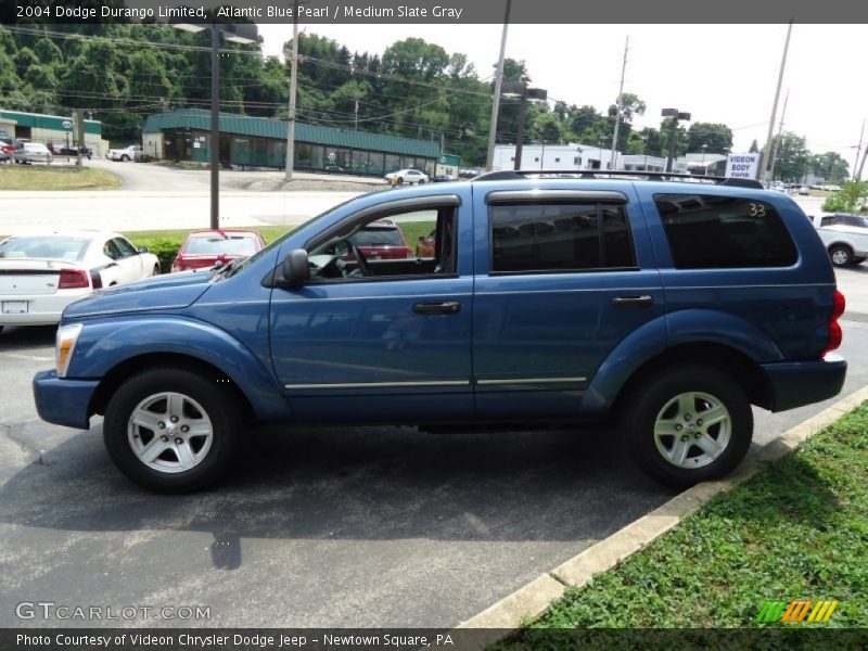 Atlantic Blue Pearl / Medium Slate Gray 2004 Dodge Durango Limited