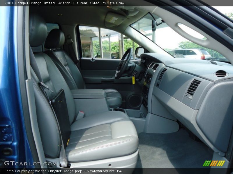 Atlantic Blue Pearl / Medium Slate Gray 2004 Dodge Durango Limited