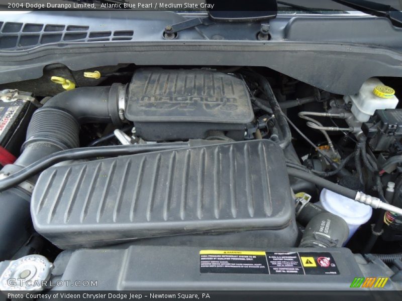  2004 Durango Limited Engine - 4.7 Liter SOHC 16-Valve Magnum V8