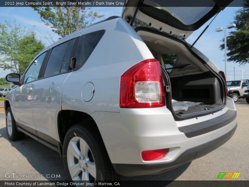 Bright Silver Metallic / Dark Slate Gray 2012 Jeep Compass Sport