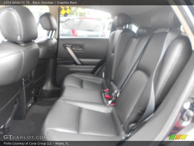 Black Obsidian / Graphite Black 2003 Infiniti FX 35