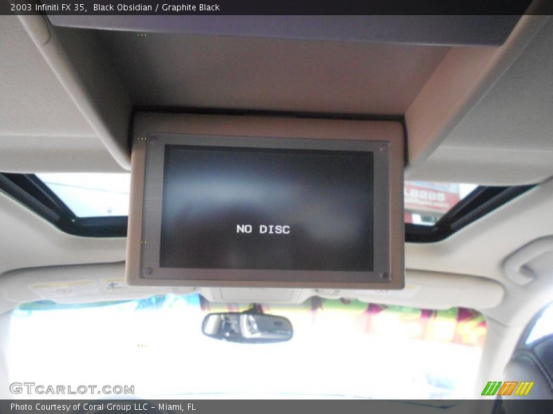 Black Obsidian / Graphite Black 2003 Infiniti FX 35