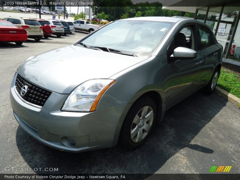 Magnetic Gray / Charcoal 2009 Nissan Sentra 2.0