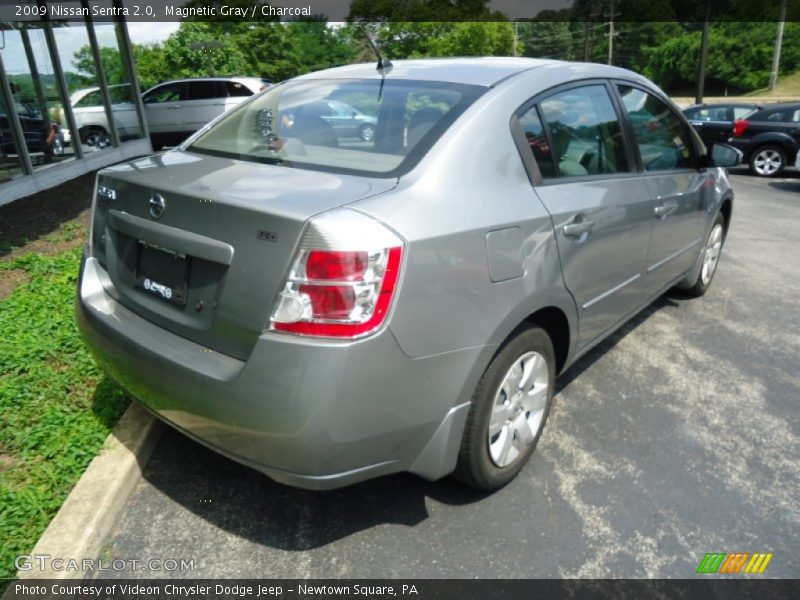 Magnetic Gray / Charcoal 2009 Nissan Sentra 2.0