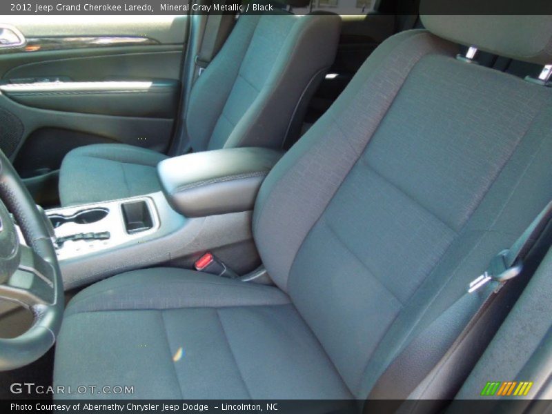 Mineral Gray Metallic / Black 2012 Jeep Grand Cherokee Laredo