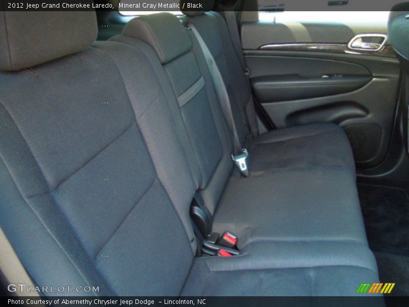 Mineral Gray Metallic / Black 2012 Jeep Grand Cherokee Laredo