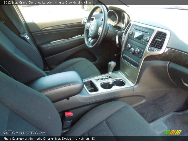 Mineral Gray Metallic / Black 2012 Jeep Grand Cherokee Laredo