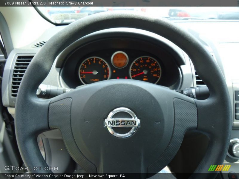 Magnetic Gray / Charcoal 2009 Nissan Sentra 2.0