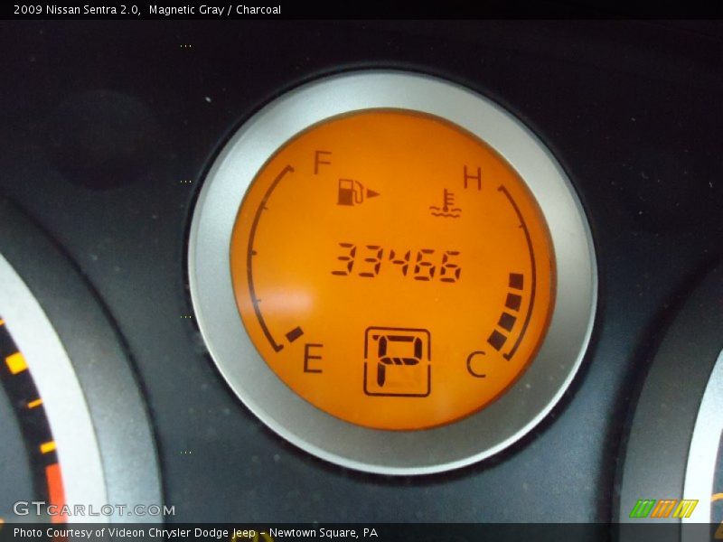 Magnetic Gray / Charcoal 2009 Nissan Sentra 2.0
