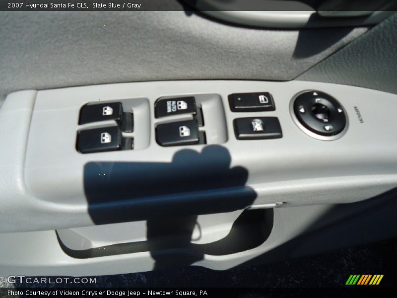 Slate Blue / Gray 2007 Hyundai Santa Fe GLS