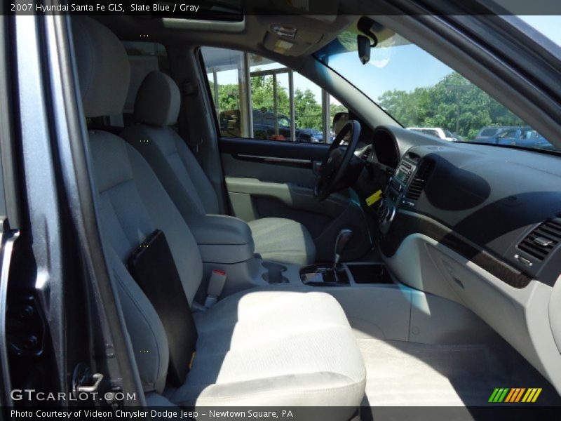 Slate Blue / Gray 2007 Hyundai Santa Fe GLS