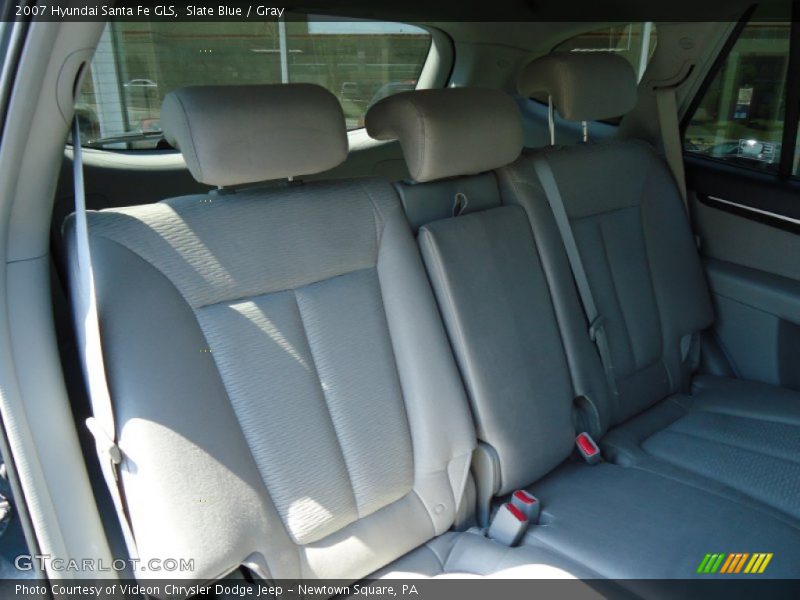 Slate Blue / Gray 2007 Hyundai Santa Fe GLS
