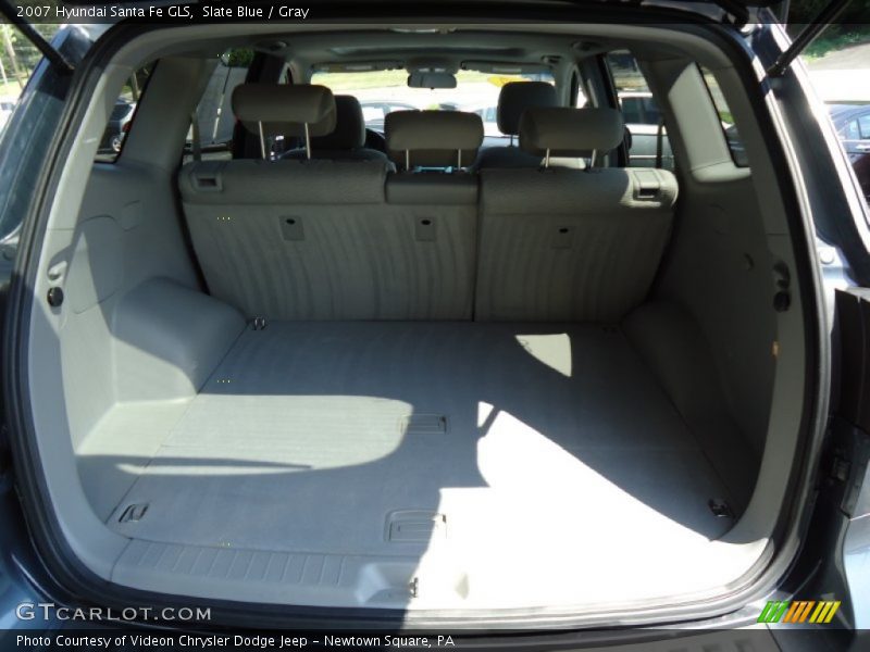 Slate Blue / Gray 2007 Hyundai Santa Fe GLS