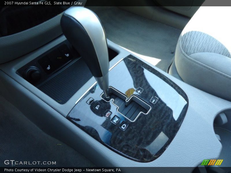 Slate Blue / Gray 2007 Hyundai Santa Fe GLS