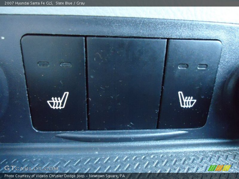 Slate Blue / Gray 2007 Hyundai Santa Fe GLS