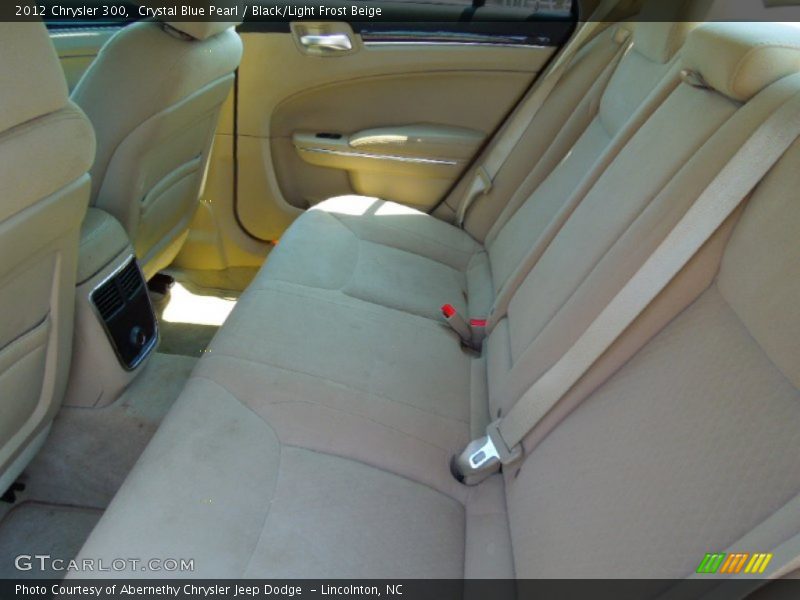 Crystal Blue Pearl / Black/Light Frost Beige 2012 Chrysler 300