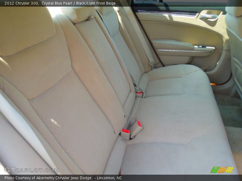 Crystal Blue Pearl / Black/Light Frost Beige 2012 Chrysler 300