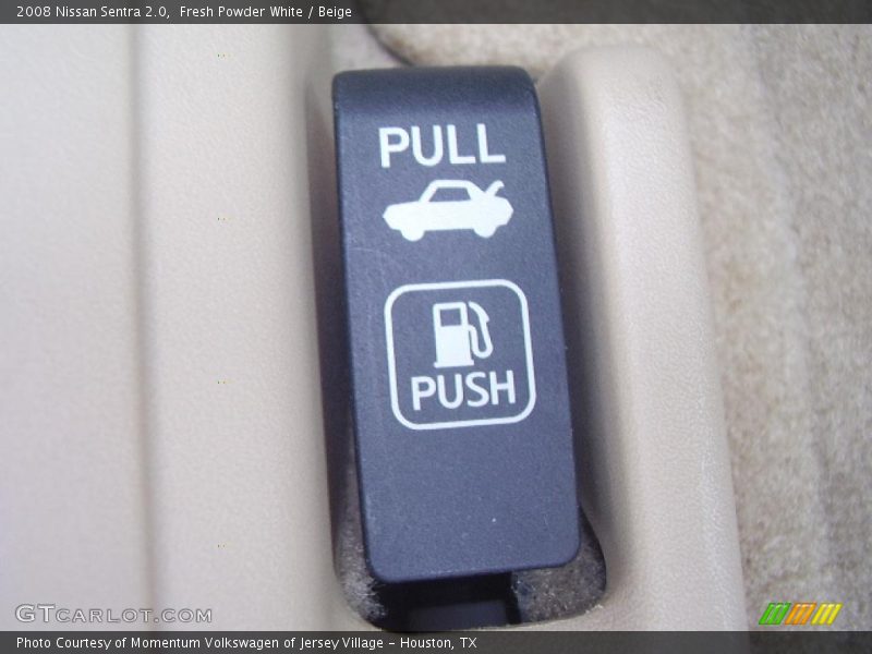 Fresh Powder White / Beige 2008 Nissan Sentra 2.0