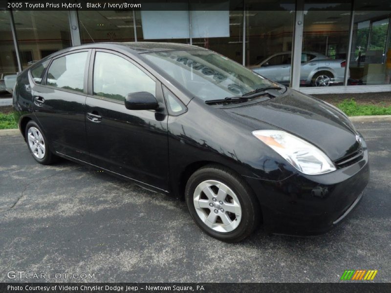 Black / Ivory/Brown 2005 Toyota Prius Hybrid