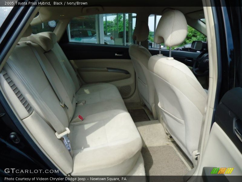 Black / Ivory/Brown 2005 Toyota Prius Hybrid