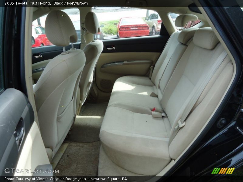 Black / Ivory/Brown 2005 Toyota Prius Hybrid