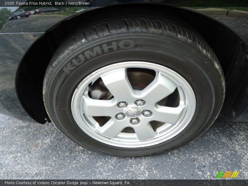 Black / Ivory/Brown 2005 Toyota Prius Hybrid