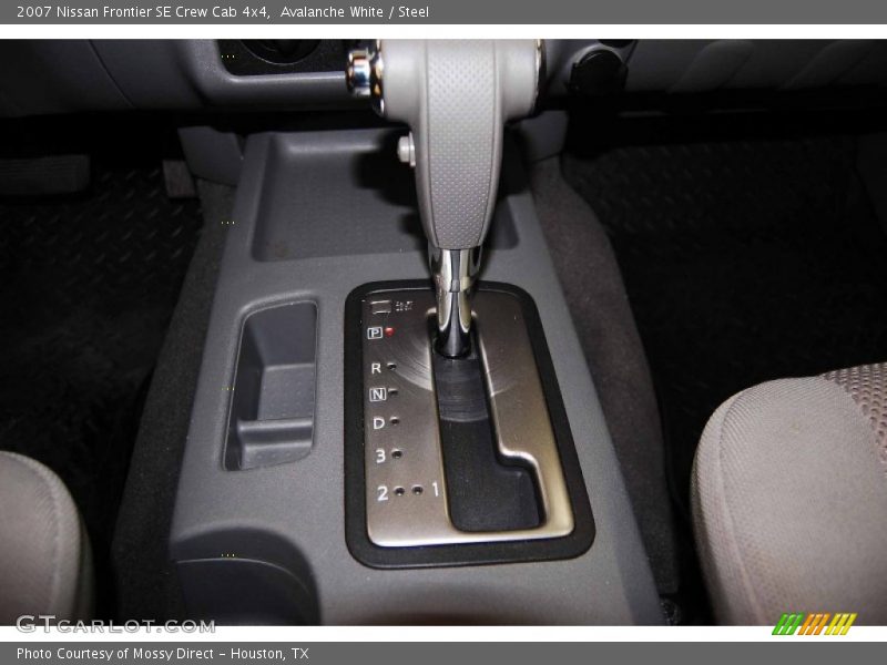 Avalanche White / Steel 2007 Nissan Frontier SE Crew Cab 4x4