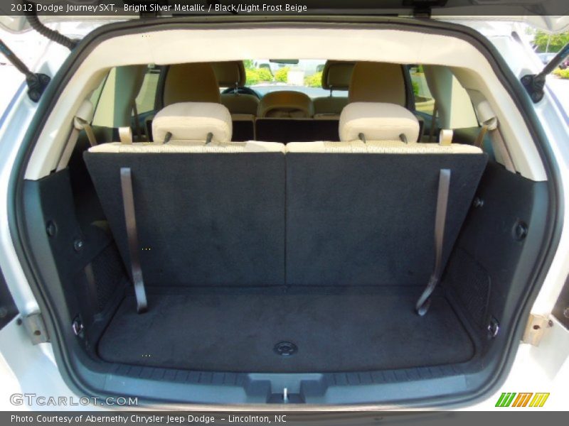 Bright Silver Metallic / Black/Light Frost Beige 2012 Dodge Journey SXT