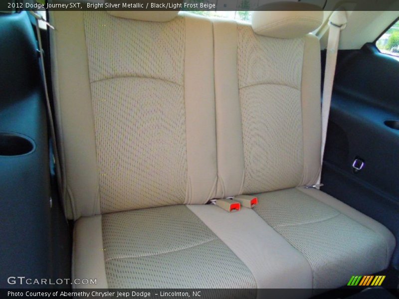 Bright Silver Metallic / Black/Light Frost Beige 2012 Dodge Journey SXT