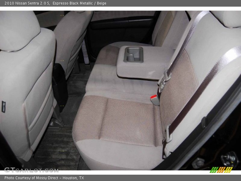 Espresso Black Metallic / Beige 2010 Nissan Sentra 2.0 S