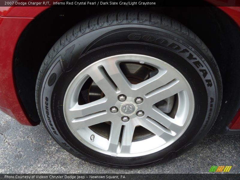 Inferno Red Crystal Pearl / Dark Slate Gray/Light Graystone 2007 Dodge Charger R/T