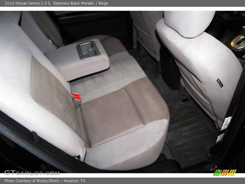 Espresso Black Metallic / Beige 2010 Nissan Sentra 2.0 S