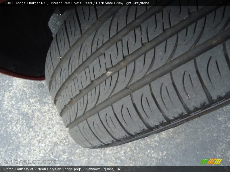 Inferno Red Crystal Pearl / Dark Slate Gray/Light Graystone 2007 Dodge Charger R/T