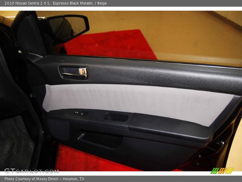 Espresso Black Metallic / Beige 2010 Nissan Sentra 2.0 S