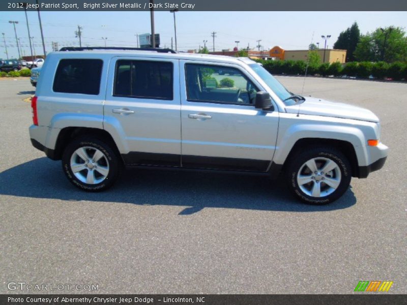 Bright Silver Metallic / Dark Slate Gray 2012 Jeep Patriot Sport