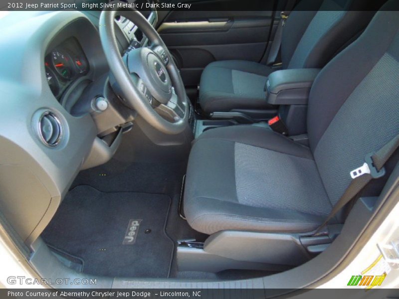 Bright Silver Metallic / Dark Slate Gray 2012 Jeep Patriot Sport