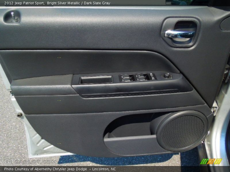Bright Silver Metallic / Dark Slate Gray 2012 Jeep Patriot Sport