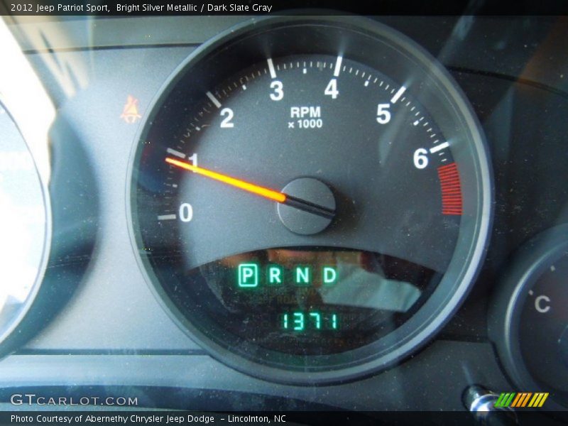Bright Silver Metallic / Dark Slate Gray 2012 Jeep Patriot Sport