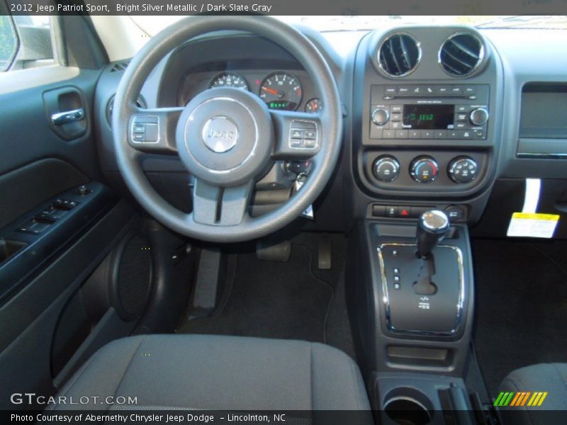 Bright Silver Metallic / Dark Slate Gray 2012 Jeep Patriot Sport