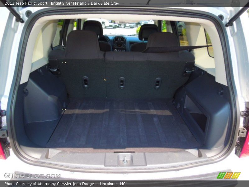 Bright Silver Metallic / Dark Slate Gray 2012 Jeep Patriot Sport