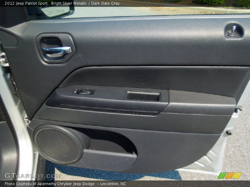 Bright Silver Metallic / Dark Slate Gray 2012 Jeep Patriot Sport