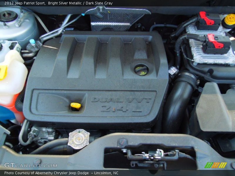 Bright Silver Metallic / Dark Slate Gray 2012 Jeep Patriot Sport