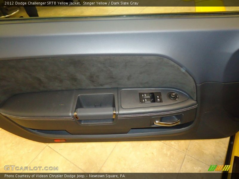 Stinger Yellow / Dark Slate Gray 2012 Dodge Challenger SRT8 Yellow Jacket