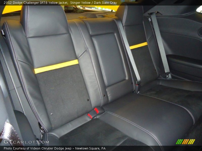 Stinger Yellow / Dark Slate Gray 2012 Dodge Challenger SRT8 Yellow Jacket