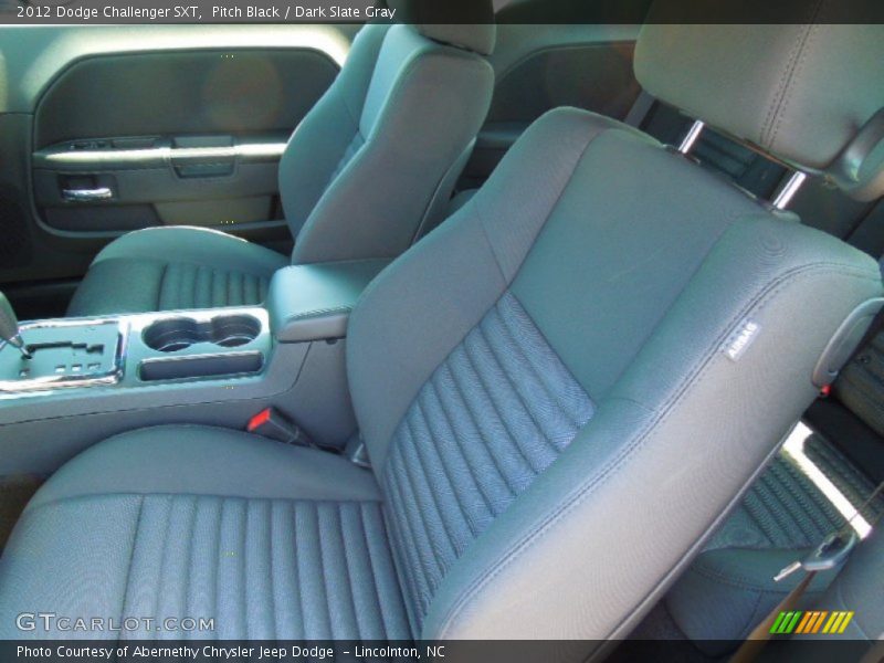 Pitch Black / Dark Slate Gray 2012 Dodge Challenger SXT