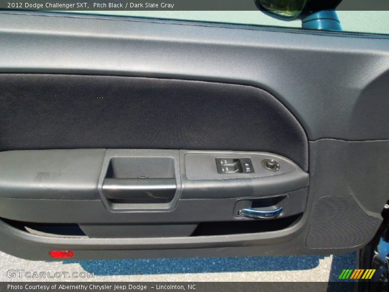 Pitch Black / Dark Slate Gray 2012 Dodge Challenger SXT