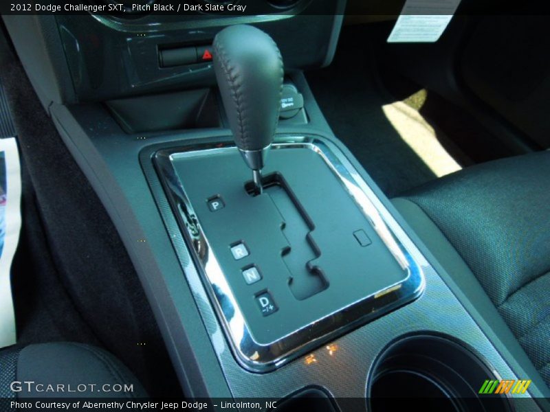 Pitch Black / Dark Slate Gray 2012 Dodge Challenger SXT