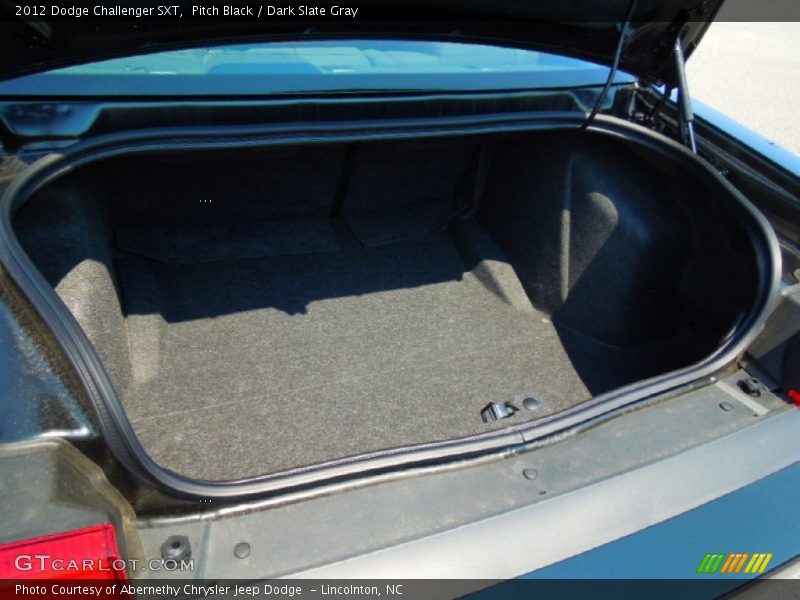 Pitch Black / Dark Slate Gray 2012 Dodge Challenger SXT