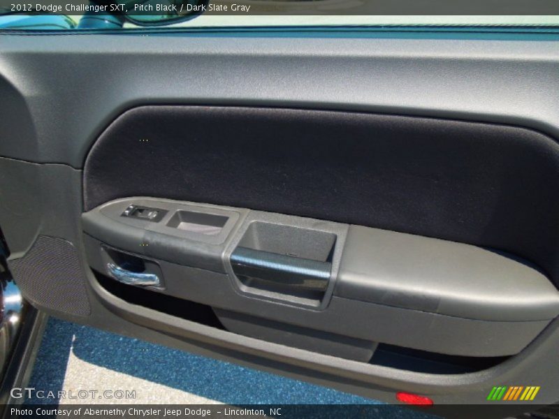 Pitch Black / Dark Slate Gray 2012 Dodge Challenger SXT
