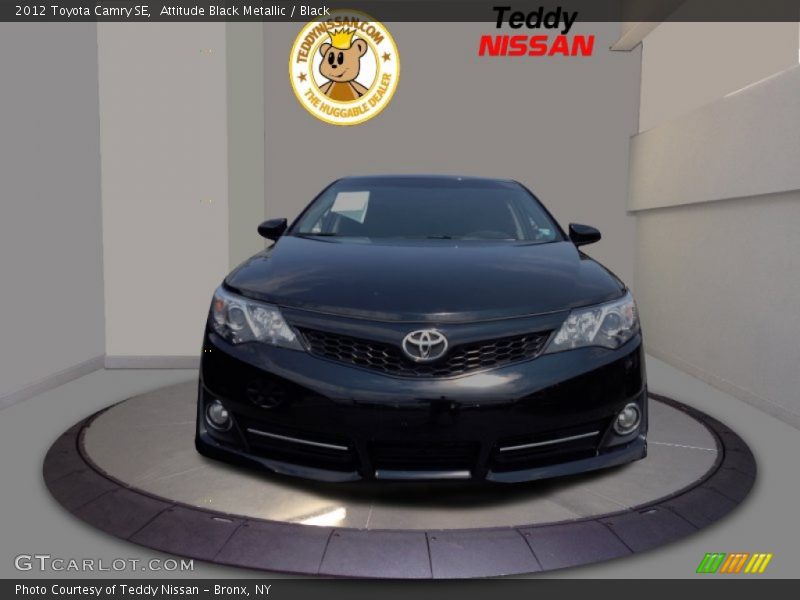 Attitude Black Metallic / Black 2012 Toyota Camry SE